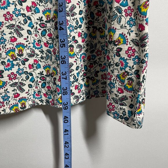 Boden Womens Multicolor Bethany Floral Print Ruffle Trim Sleeveless Sundress 14 - Picture 11 of 12